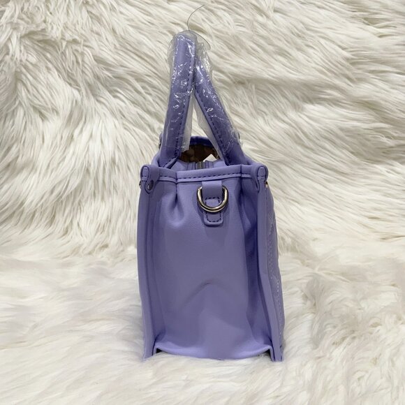 Steve Madden Bniko Purple Lavender Satchel - Picture 4 of 7